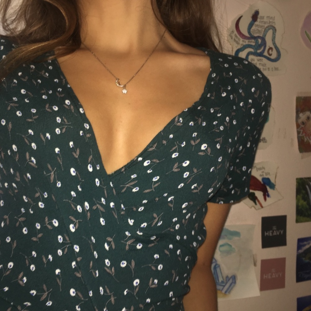 Brandy Melville Wrap Top